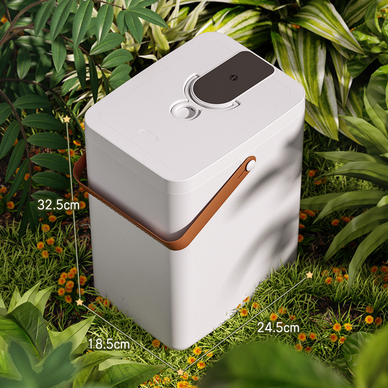 PETSMEN 13L Large Capacity Pet Smart Vacuum Grain Storage Bucket Sealed Moisture-proof Preservation Food Bucket For Dogs And Cats