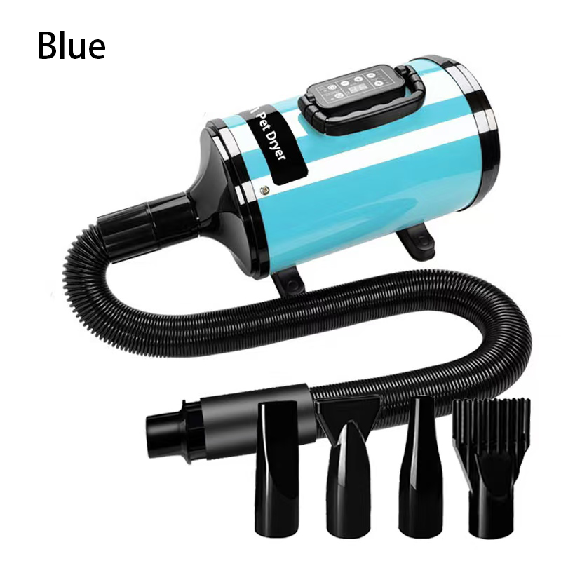 PETSMEN Negative Ion Smart Pet Water Blower Negative Ion Smart Pet Hair Dryer LCD Screen Pet Water Blow Dryer For Cat And Dog