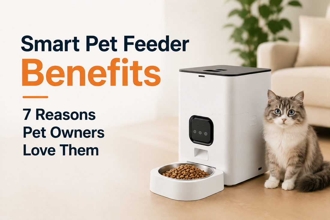 Smart Pet Feeder Benefits: 7 Reasons Pet Owners Love Them