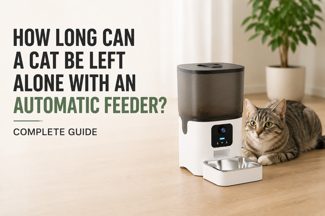 How Long Can a Cat Be Left Alone With an Automatic Feeder? Complete Guide