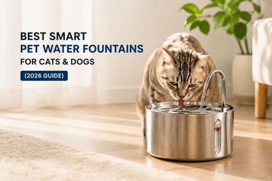 Best Smart Pet Water Fountains for Cats and Dogs (2026 Guide)