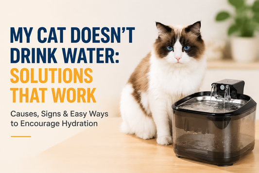 My Cat Doesn’t Drink Water: Causes, Solutions, and How to Encourage Better Hydration