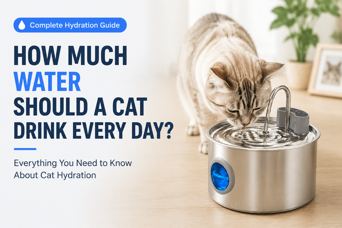 How Much Water Should a Cat Drink Every Day? Complete Hydration Guide
