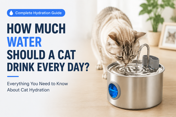 How Much Water Should a Cat Drink Every Day? Complete Hydration Guide