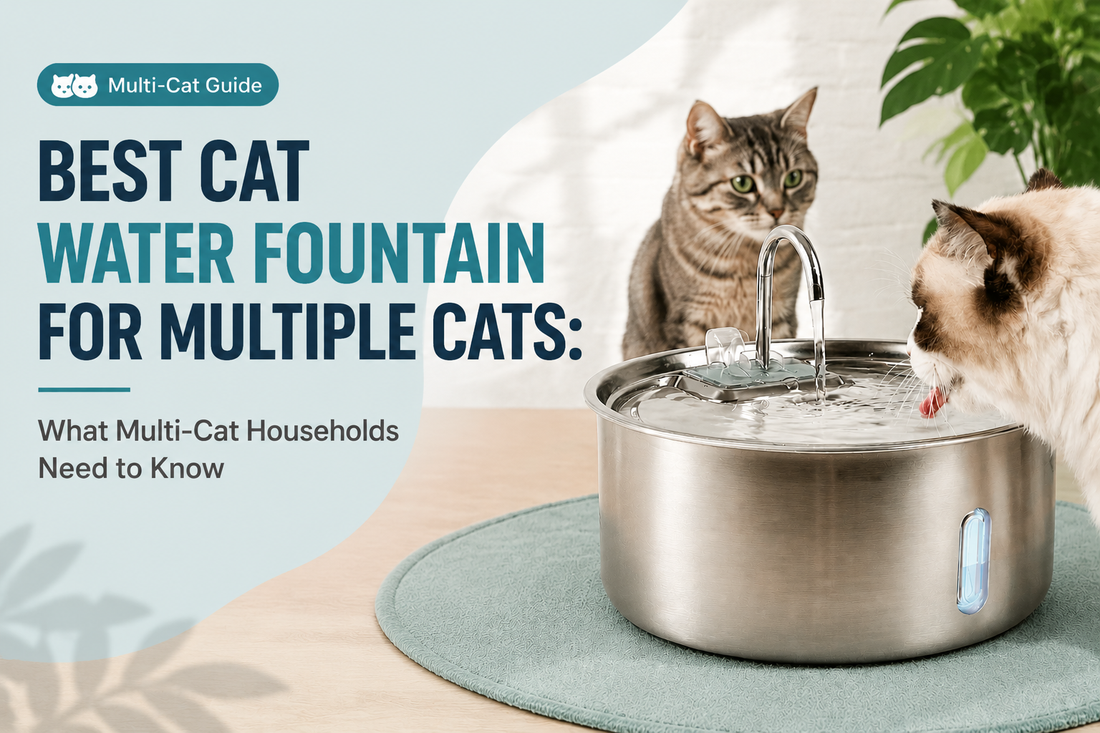 Best Cat Water Fountain for Multiple Cats: What Multi-Cat Households Need to Know