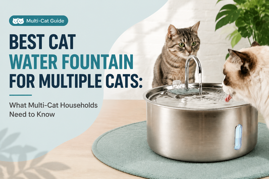 Best Cat Water Fountain for Multiple Cats: What Multi-Cat Households Need to Know