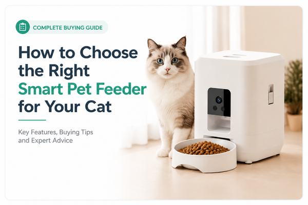 How to Choose the Right Smart Pet Feeder for Your Cat: Complete Buying Guide