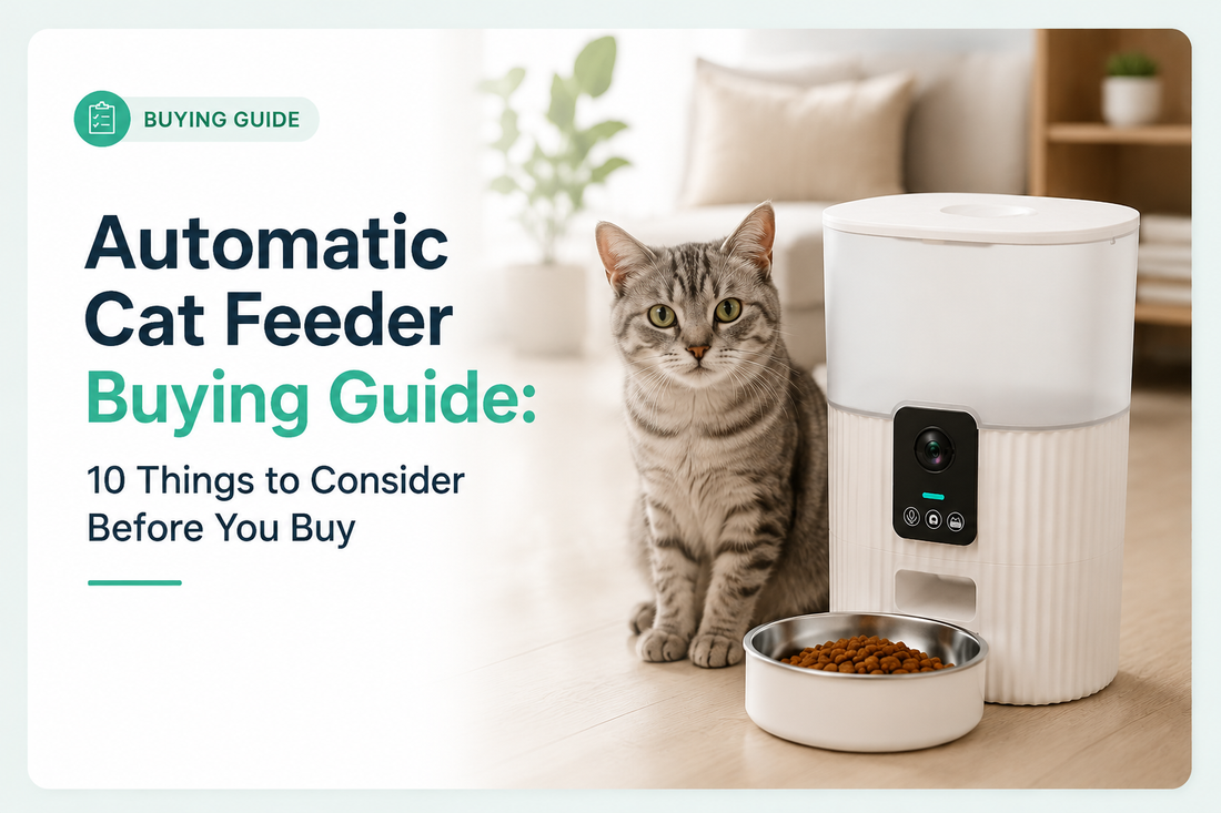 Automatic Cat Feeder Buying Guide: 10 Things to Consider Before Buying