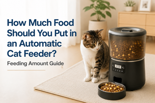 How Much Food Should You Put in an Automatic Cat Feeder? Feeding Amount Guide