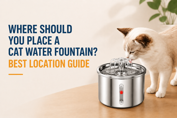 Where Should You Place a Cat Water Fountain? Best Location Guide
