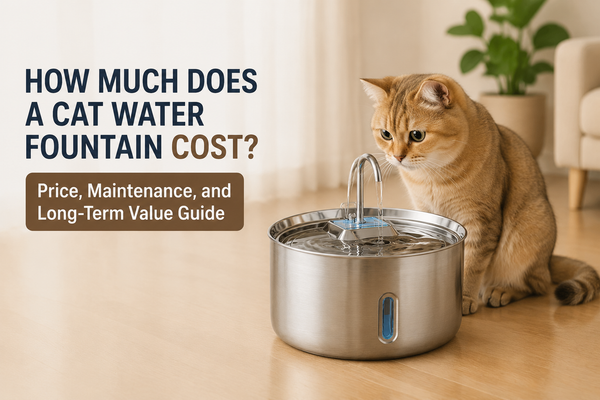 How Much Does a Cat Water Fountain Cost? Price, Maintenance, and Long-Term Value Guide