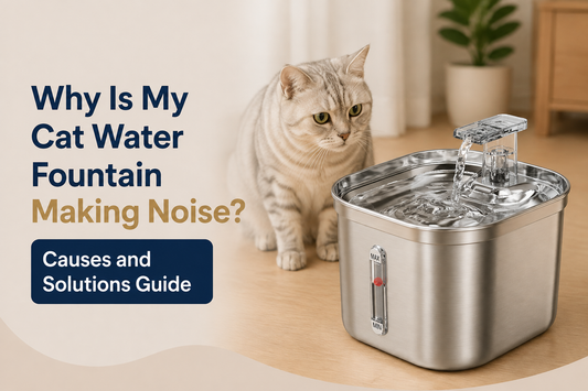 Why Is My Cat Water Fountain Making Noise? Causes and Solutions Guide
