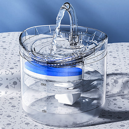 PETSMEN Smart Pet Water Fountain For Cat 2L Automatic Circulation Fountain For Dog