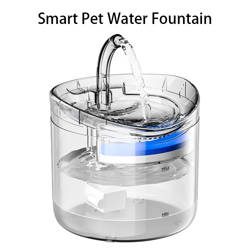 PETSMEN Smart Pet Water Fountain For Cat 2L Automatic Circulation Fountain For Dog