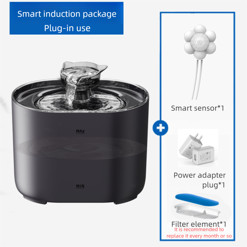 PETSMEN Smart Pet Water Dispenser Intelligent Sensing Cat Water Fountain Automatic Circulation Filtration Live Water Drinking Device