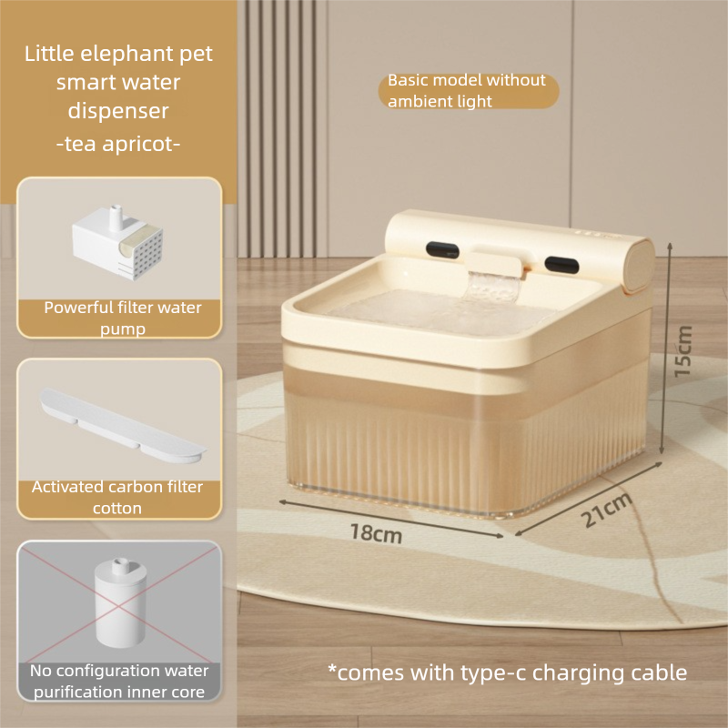 PETSMEN 3L 1800mAh Smart Pet Water Dispenser Automatic Electric Cat Circulation Water Fountain Super Silent Intelligent Wireless Induction Filtration Water Dispenser
