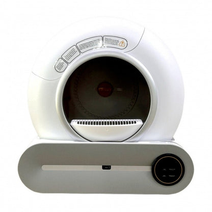 PETSMEN 65L Smart Cat Litter Box Remote Control Automatic Cleaning