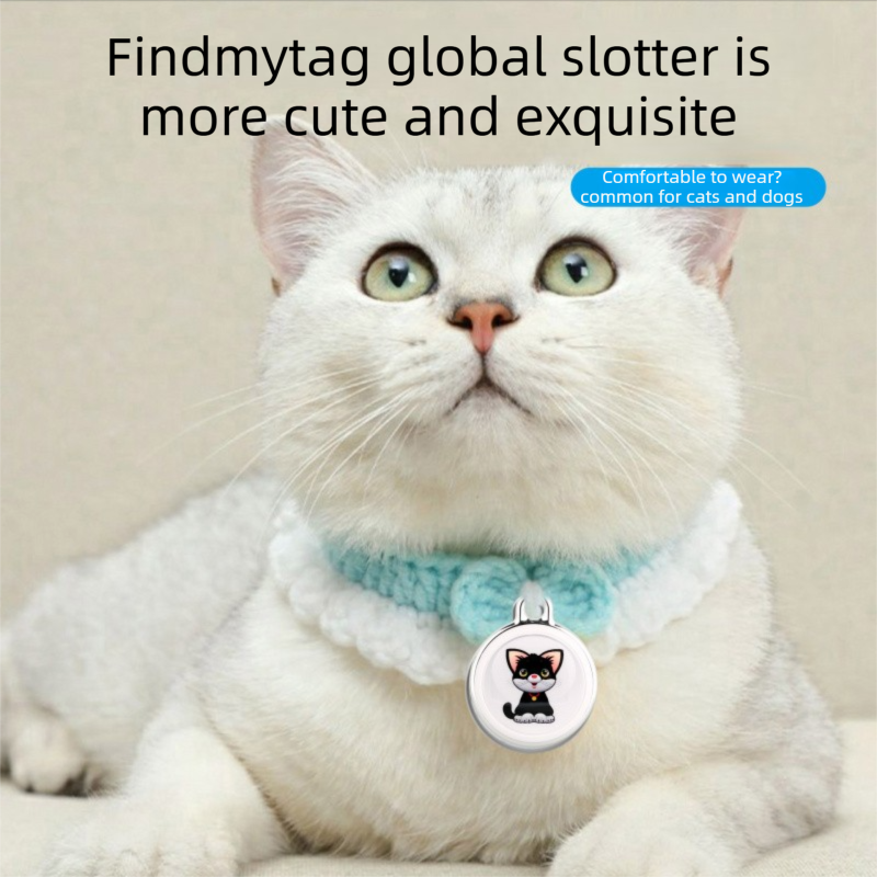 PETSMEN Pet Locator GPS Tracker For Pets Smart Cats And Dogs Universal GPS Tracker Cat Positioning Collar With Locator For Remote Positioning