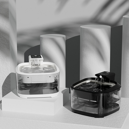 PETSMEN 4.5L Super Large Capacity 5000mAh Battery Intelligent Charging Cat Water Dispenser Dog Bowl Circulation Automatic Filtration Active Electric Water Fountain For Pet