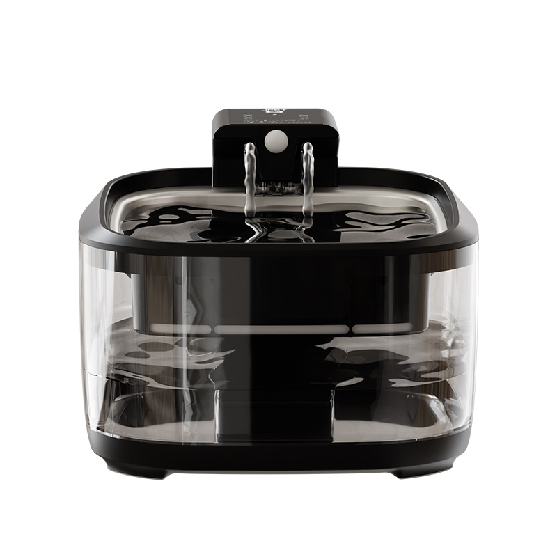 PETSMEN 4.5L Super Large Capacity 5000mAh Battery Intelligent Charging Cat Water Dispenser Dog Bowl Circulation Automatic Filtration Active Electric Water Fountain For Pet