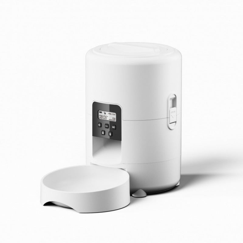 PETSMEN New Intelligent Pet Feeder With Timed And Quantitative Feeding Machine Mobile WiFi Remote Control Electric Feeding Bowl For Cats And Dogs