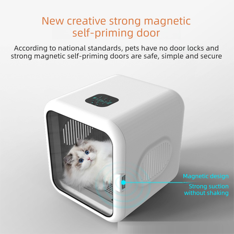 PETSMEN 62L Large Capacity Pet Drying Oven Intelligent Cat And Dog Dryer Fully Automatic Pet Water Air Blower High Power Pet Constant Temperature Drying Box