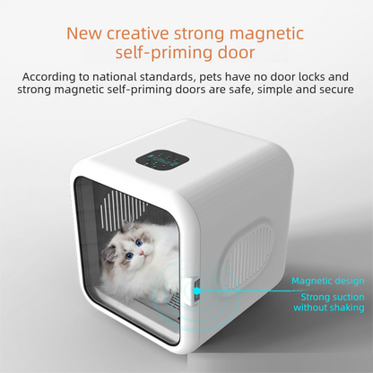 PETSMEN 62L Large Capacity Pet Drying Oven Intelligent Cat And Dog Dryer Fully Automatic Pet Water Air Blower High Power Pet Constant Temperature Drying Box