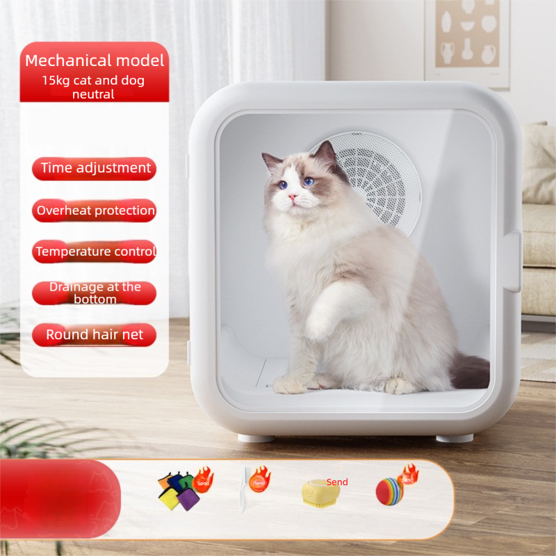 PETSMEN 62L Large Capacity Pet Drying Oven Intelligent Cat And Dog Dryer Fully Automatic Pet Water Air Blower High Power Pet Constant Temperature Drying Box