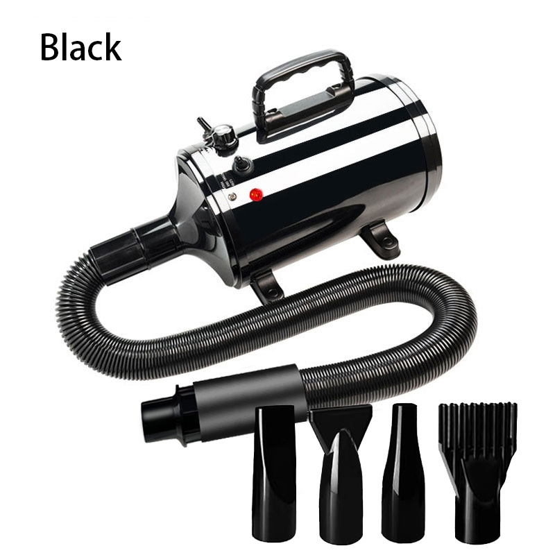 PETSMEN High Power Pet Hair Dryer Adjustable Temperature Infinite Speed Regulation Adjustable Air Flow Pet Water Air Blower Dryer Cat Dryer For Dog