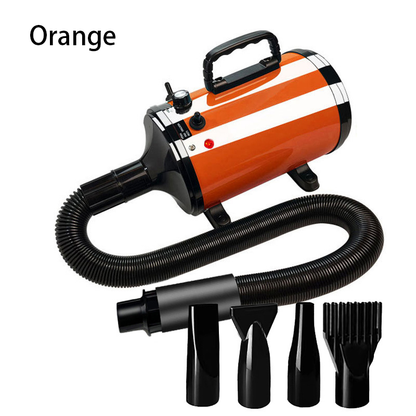 PETSMEN High Power Pet Hair Dryer Adjustable Temperature Infinite Speed Regulation Adjustable Air Flow Pet Water Air Blower Dryer Cat Dryer For Dog