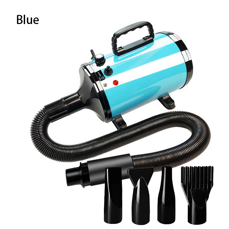 PETSMEN High Power Pet Hair Dryer Adjustable Temperature Infinite Speed Regulation Adjustable Air Flow Pet Water Air Blower Dryer Cat Dryer For Dog