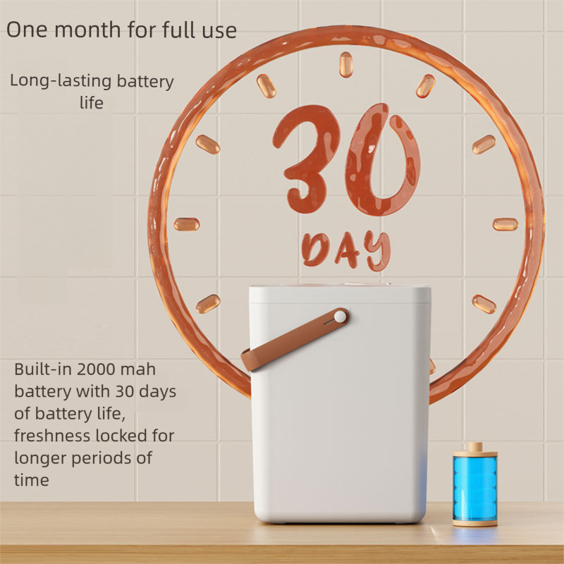 PETSMEN 13L Large Capacity Pet Smart Vacuum Grain Storage Bucket Sealed Moisture-proof Preservation Food Bucket For Dogs And Cats