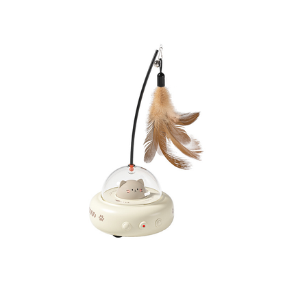 PETSMEN Smart Automatic Cat Teasing Toy For Relieving Boredom Electric Induction Cat Teasing Stick