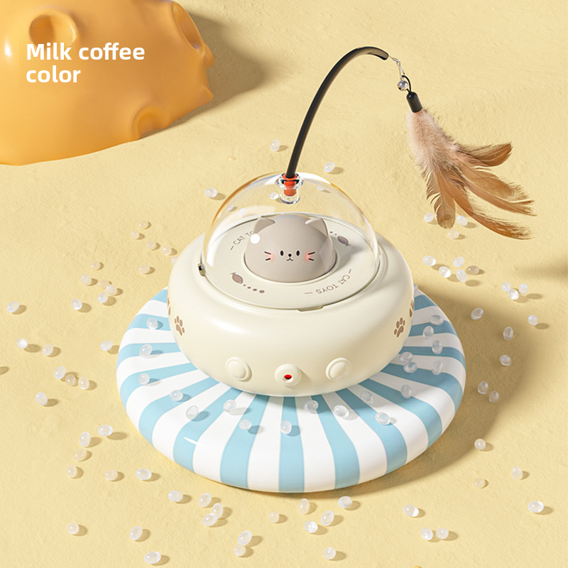 PETSMEN Smart Automatic Cat Teasing Toy For Relieving Boredom Electric Induction Cat Teasing Stick