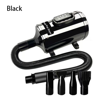 PETSMEN Negative Ion Smart Pet Water Blower Negative Ion Smart Pet Hair Dryer LCD Screen Pet Water Blow Dryer For Cat And Dog