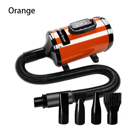 PETSMEN Negative Ion Smart Pet Water Blower Negative Ion Smart Pet Hair Dryer LCD Screen Pet Water Blow Dryer For Cat And Dog