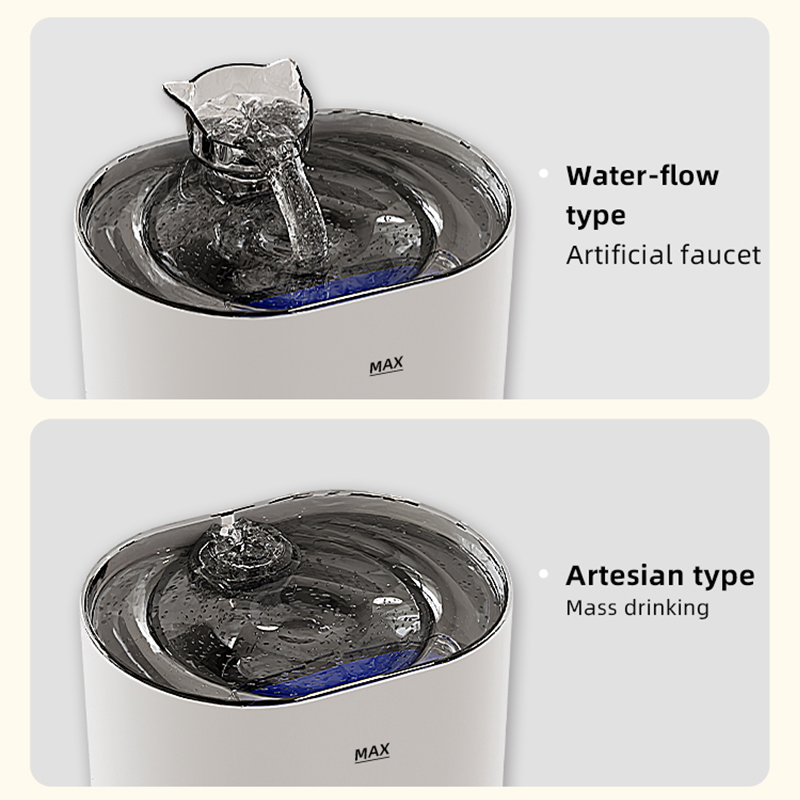 PETSMEN Smart Pet Water Dispenser Intelligent Sensing Cat Water Fountain Automatic Circulation Filtration Live Water Drinking Device