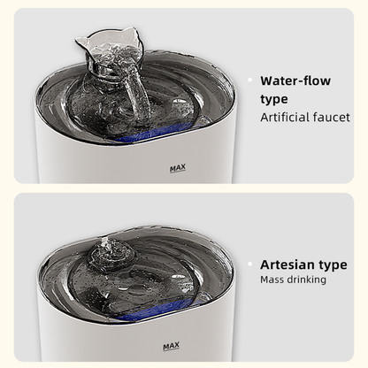 PETSMEN Smart Pet Water Dispenser Intelligent Sensing Cat Water Fountain Automatic Circulation Filtration Live Water Drinking Device