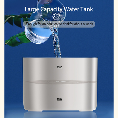PETSMEN Smart Pet Water Dispenser Intelligent Sensing Cat Water Fountain Automatic Circulation Filtration Live Water Drinking Device