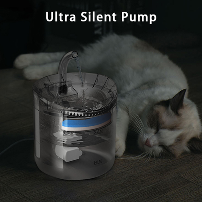 PETSMEN Smart Pet Water Fountain For Cat 2L Automatic Circulation Fountain For Dog