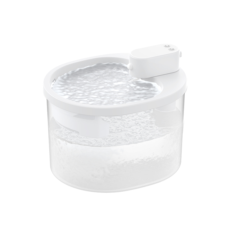 2.5L Smart Pet Fountain Wireless Sensing Water Dispenser For Cat And Dog