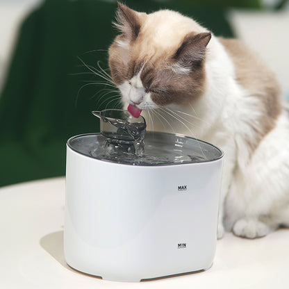 PETSMEN Smart Pet Water Dispenser Intelligent Sensing Cat Water Fountain Automatic Circulation Filtration Live Water Drinking Device