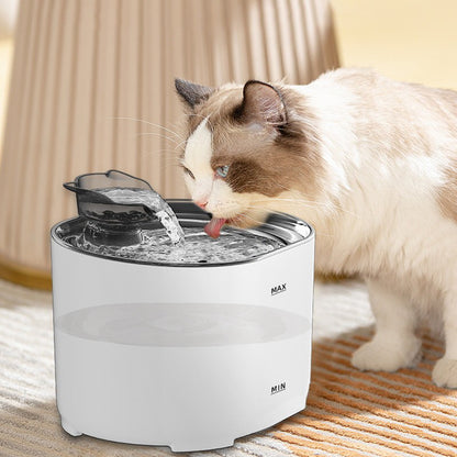 PETSMEN Smart Pet Water Dispenser Intelligent Sensing Cat Water Fountain Automatic Circulation Filtration Live Water Drinking Device