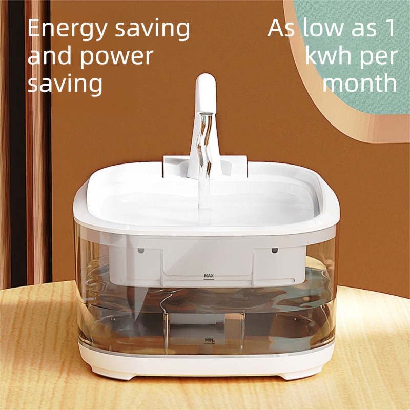 PETSMEN Large Capacity 4.5L Dog Cat Smart Water Fountain With Ultra-Quiet Pump Automatic Water Dispenser For Pets