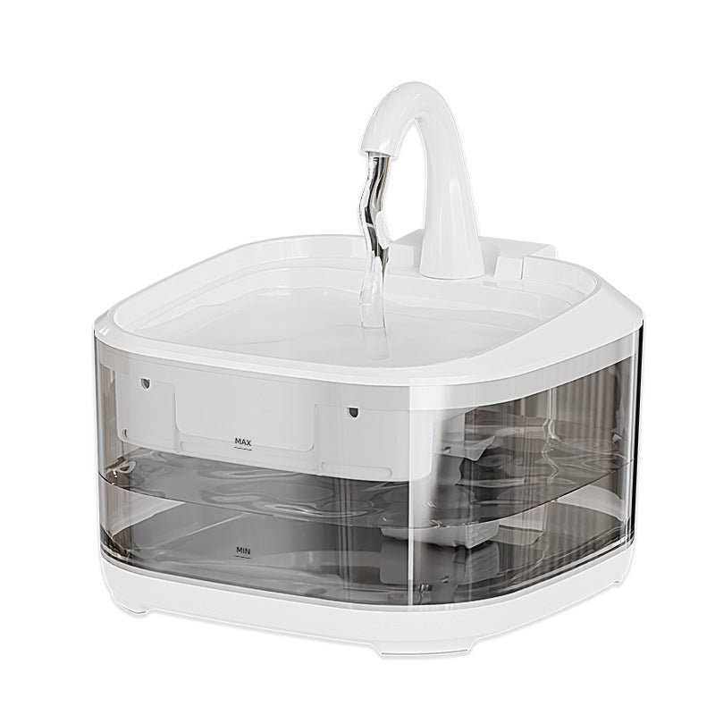 PETSMEN Large Capacity 4.5L Dog Cat Smart Water Fountain With Ultra-Quiet Pump Automatic Water Dispenser For Pets
