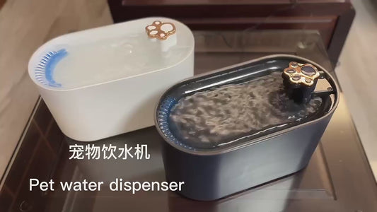 PETSMEN 3L Smart Pet Water Dispenser Automatic Circulation Filtration Cat Water Fountain Intelligent Pet Water Dispenser Fowing Water For Cats