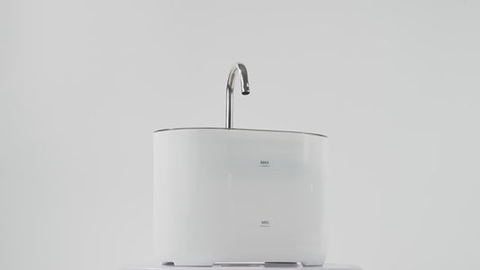 PETSMEN Smart Pet Water Dispenser 2.2L Tank Ultra-Quiet Automatic Cat Water Fountain With Carbon Filter Low Energy Consumption