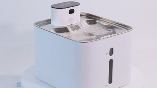 PETSMEN 4.2L 5000mAh Smart Cat Fountain Pet Water Dispenser Stainless Steel Cat Water Dispenser Charging Automatic Circulation Cat And Dog Intelligent Feeding Machine